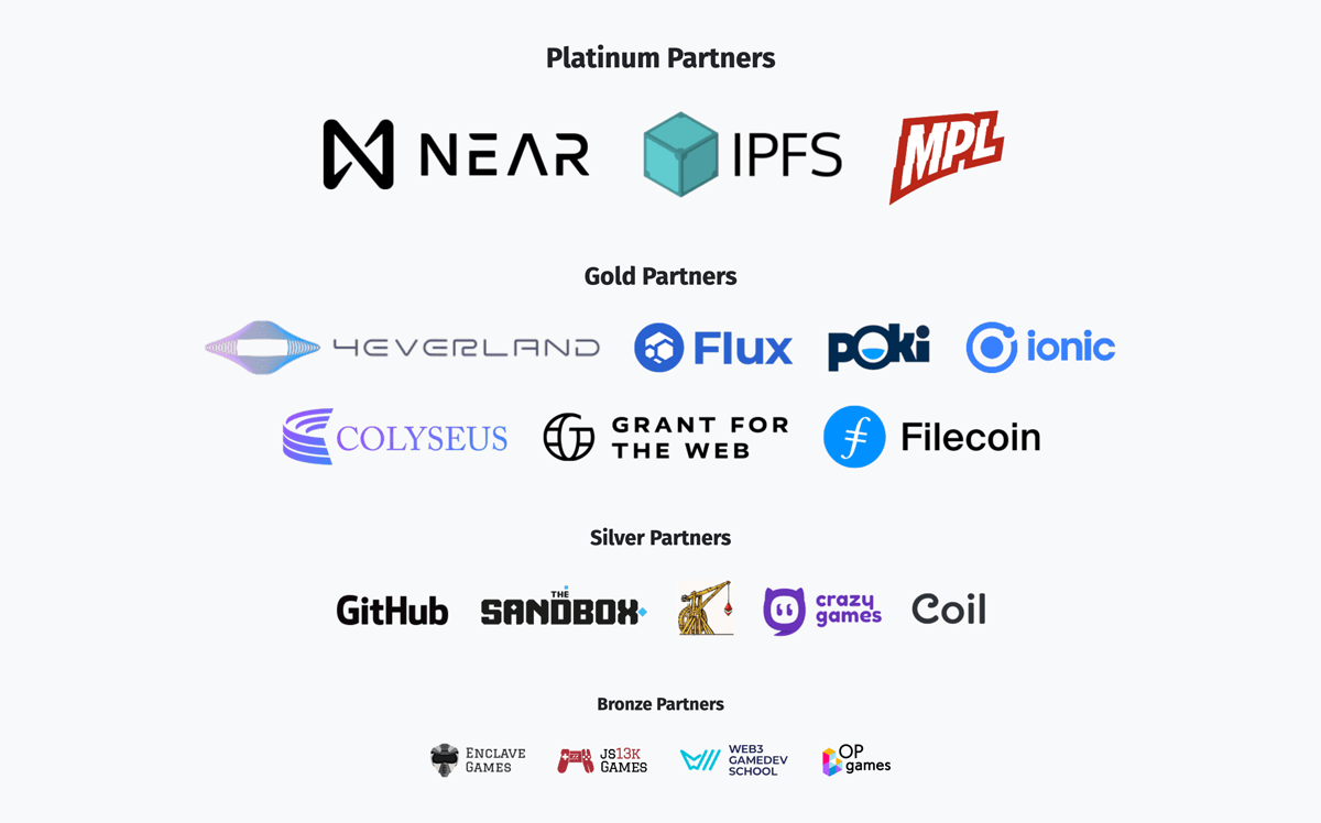 Gamedev.js Jam 2022 partners